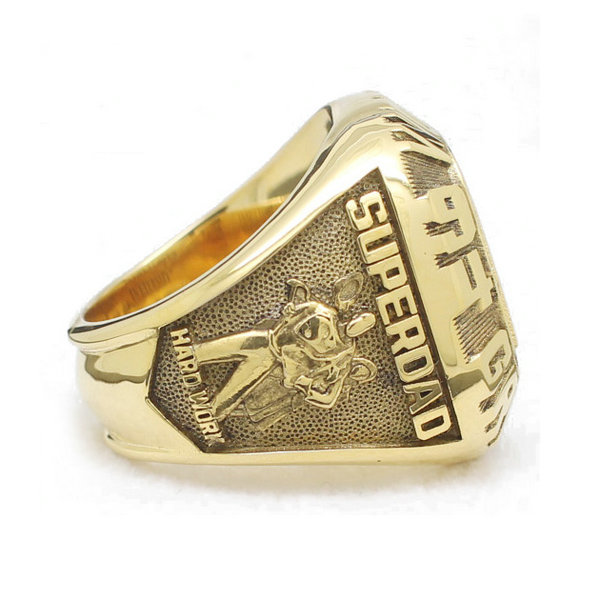World's Greatest Super Dad ring
